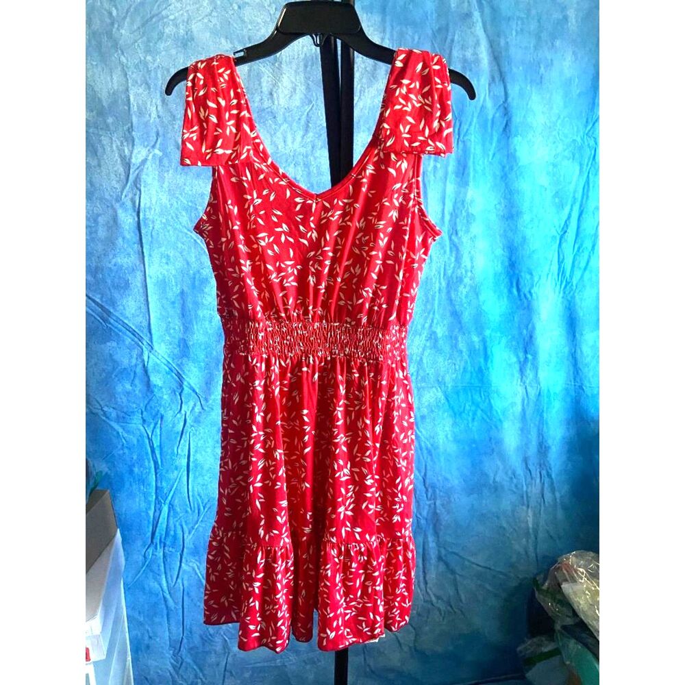 Sleeveless Detail shoulder Mini Dress, S, 4N-149d010